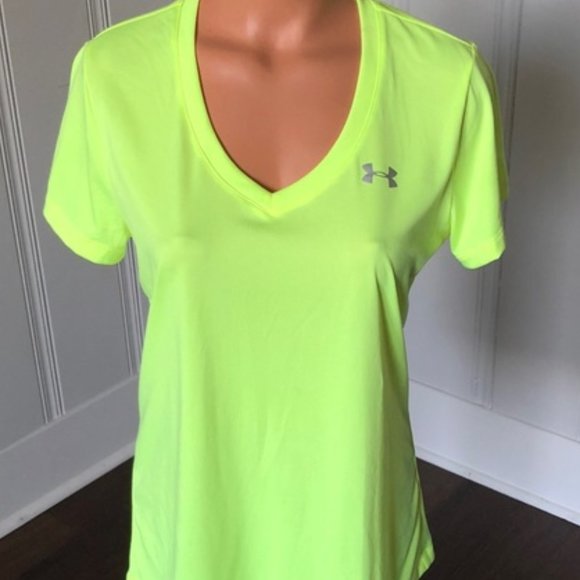 under armour neon green shirt